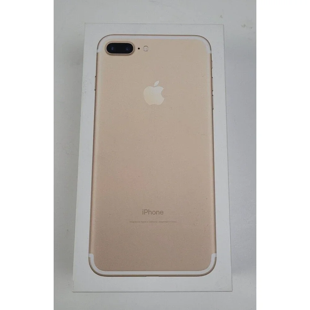 Genuine OEM Apple Iphone 7 Plus Gold 32gb Retail Box + Insert - NO PHONE